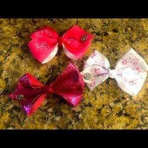 Jo-Jo Bows ~ Set of 3 ~ Small (not the large size bows)